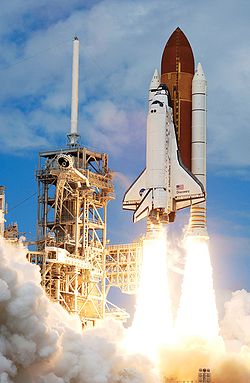 Lansiranje Space Shuttlea Discovery na početku misije STS-120