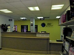 Virgin Gorda, British Virgin Islands — Post Office inside.JPG