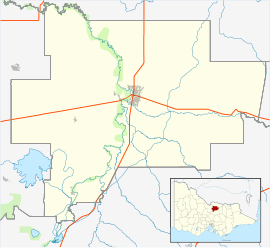 Mooroopna is located in City of Greater Shepparton