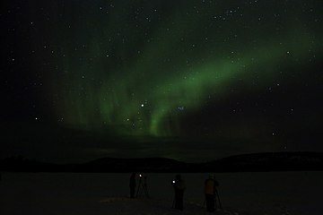 Aurora borealis (Inarijärvi)