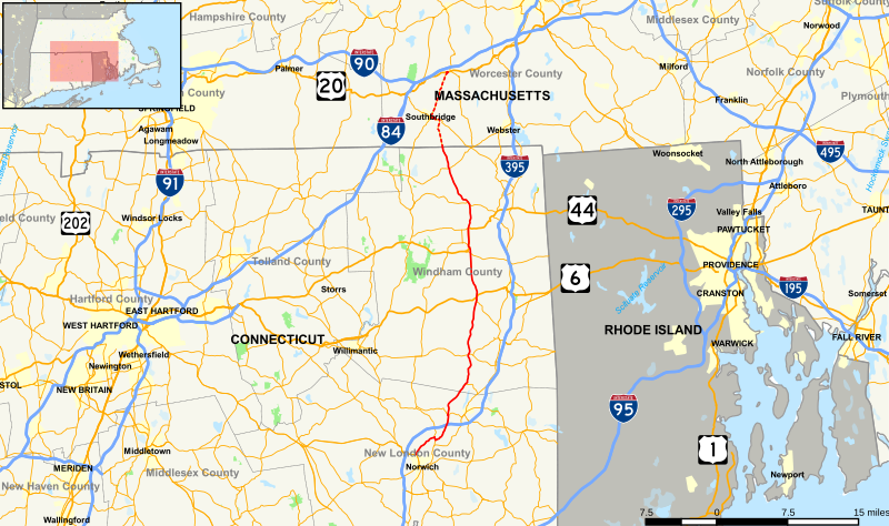 File:Connecticut Route 169 Map.svg