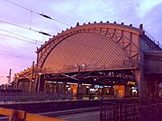 Zuidzijde van het station