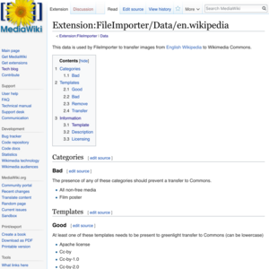 2: Der Dateiimporteur überprüft, ob die Datei importiert werden kann und beim Import Ersetzungen vorgenommen werden sollen. Dieser Schritt basiert auf der Konfigurationsdatei des Wikis. Mehr Infos zu diesem Schritt.