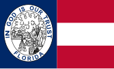 Flag of Florida (September 27, 1861 – May 5, 1868)