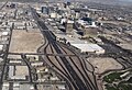 Emplacement du futur stade de Las Vegas, ici en 2015.