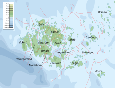 Topographic map of Åland.svg