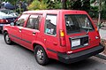 Heckansicht Tercel Wagon (USA)