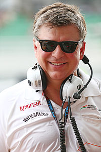 Otmar Szafnauer vuoden 2013 Malesian GP:ssä.