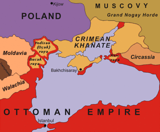 Crimea in the middle of the 15th century