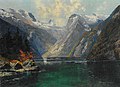 T. O. M. Guggenberger (1866-1929): Königssee and Watzmann