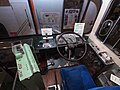 RB10の運転席 電車とバスの博物館展示車