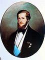 Pedro II at age 24, 1850.