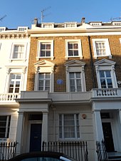 95 Cambridge Street, London, tempat yang ditinggali Kenyatta di London tahun 1933-1937.