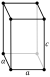 Tantalum has a tetragonal crystal structure