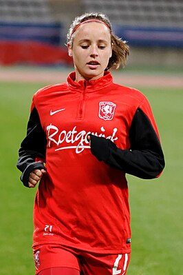 Félicienne Minnaar, PSG-Twente, UEFA Women's Champions League 2014-2015