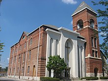 Bethel A.M.E. Church, Indianapolis, front.jpg