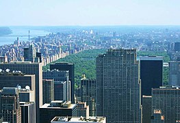 Central Park desde un edificio