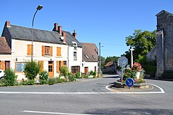 Skyline of Saint-Laurent-l'Abbaye