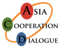 Vlag van Asia Cooperation Dialogue