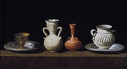 Tasses et vases Vers 1633 (46 × 84 cm) Musée du Prado, Madrid