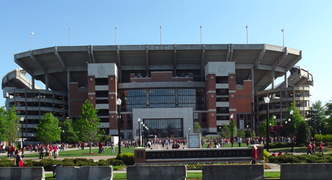 Bryant–Denny Stadium in April 2013