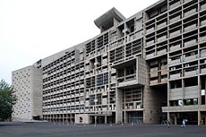 Chandigarh Secretariat by Le Corbusier