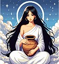 Thumbnail for File:Malem Leima (AKA Leimalel or Leimalen or Leimarel or Leimaren or Sitapi or Sidabi) — Supreme Goddess — Mother Earth — Mother Nature — Classical Meitei mythology &amp; religion (Sanamahism alias Lainingthouism) of ancient Kangleipak.jpg