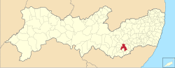 Location in Pernambuco