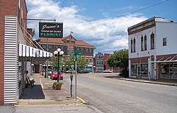 Louisa Street in downtown Catlettsburg in 2007