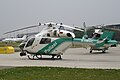 BW Hubschrauber in alter grün-weißer Farbgebung