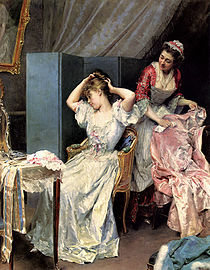 La Toilette, entre 1890 et 1900, localisation inconnue.