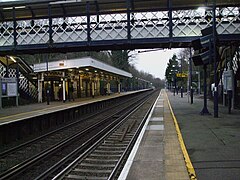 Sydenham Hill stn look west.JPG