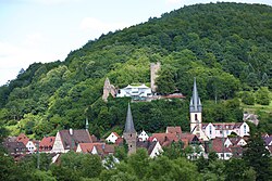 Scherenburg above Gemünden