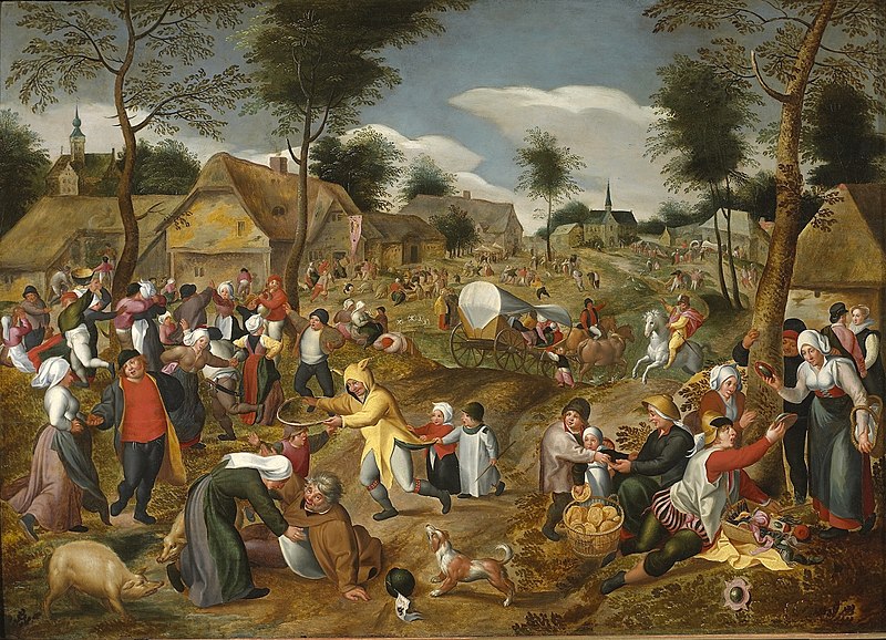 File:Marten van Cleve - Village feast.jpg