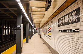 167th Street nach Renovierung, IND Concourse Line