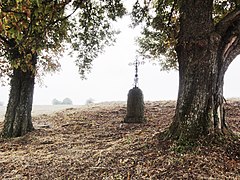 Jouy-en-Argonne (Meuse) croix de chemin.JPG