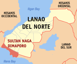 Sultan Naga Dimaporo – Mappa