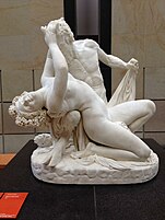 Sátiro y bacante (1834), de James Pradier (Louvre)