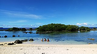 Doot Beach (also known as "Secret Beach") in Dapa