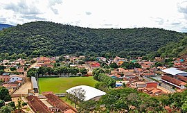 Vista parcial da cidade de Poté