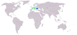 Mapa de distribución