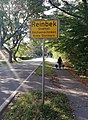 Town sign of Büchsenschinken