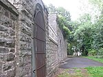 Tower of Medieval Town Wall to rear of No.3 Buckingham Place