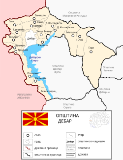 Карта на общината.