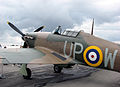 Hawker Hurricane з відкинутим назад ліхтарем