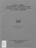 Miniatyrbilete for Fil:Project DRIBBLE, petrographic examination and physical tests of cores, Tatum salt dome, Mississippi - USACE-p266001coll1-7372.pdf