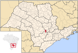 Laranjal Paulista – Mappa