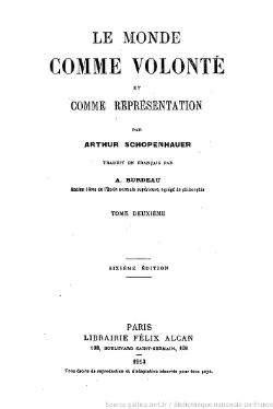 Image illustrative de l’article Le Monde comme volonté et comme représentation