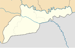 Korytne is located in Chernivtsi Oblast