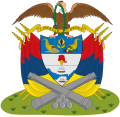 Coat of Republic of New Granada (1854) (provisional)